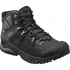 Buty trekkingowe męskie: Keen Buty Trekkingowe Aphlex Mid Wp M Black/Black 44,5