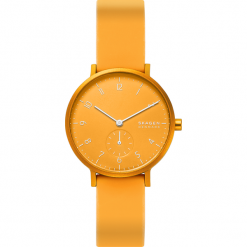 Zegarek SKAGEN - Aaren Kulor SKW2808 Yellow. Żółte zegarki damskie Skagen. W wyprzedaży za 329,00 zł.