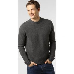 Andrew James - Sweter męski, szary. Szare swetry męskie Andrew James, xxl, bez wzorów, z kaszmiru, eleganckie, bez kołnierzyka, bez kaptura. Za 899,95 zł.