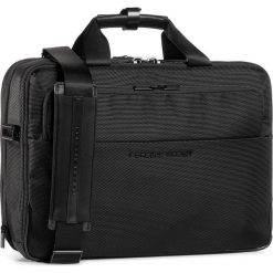 Torba na laptopa PORSCHE DESIGN - Roadster 4.1 4090002807 Black 900. Czarne torby męskie skórzane Porsche Design, bez wzorów, z materiału. Za 2219,00 zł.