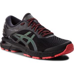 Buty ASICS - Gel-Kayano 25 Lite-Show 1011A022 Black/Black 001. Czarne buty sportowe męskie marki Asics, z tworzywa sztucznego, bez zapięcia, do biegania, asics gel kayano. W wyprzedaży za 549,00 zł.