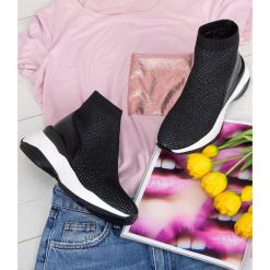 Buty sportowe damskie Foreverfolie HQ209 Czarne. Czarne buty sportowe damskie Foreverfolie, bez wzorów, z tkaniny, sportowe. Za 139,00 zł.