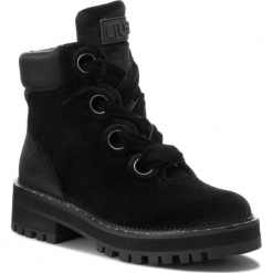 Trapery LIU JO - Pink 01 S68089 TX010 Black 22222. Czarne buty zimowe damskie marki Liu Jo, z materiału. Za 869,00 zł.