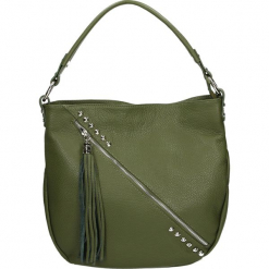 Torba - 4-272-O D VER. Szare torebki klasyczne damskie Venezia, ze skóry. Za 229,00 zł.