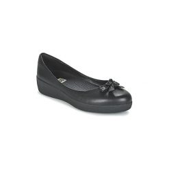 Baleriny damskie lakierowane: Baleriny FitFlop PRETTY BOW SUPER BALLERINA LEATHER