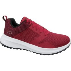 Skechers On The Go 55330-RDBK 42 Czerwone. Czerwone buty sportowe męskie Skechers, z tkaniny, bez zapięcia. W wyprzedaży za 149,99 zł.