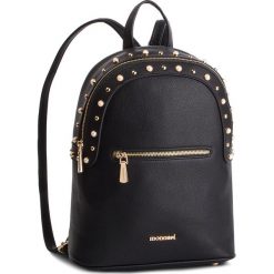 Plecak MONNARI - BAG4190-020 Black. Czarne plecaki damskie marki Monnari, bez wzorów, ze skóry ekologicznej. Za 259,00 zł.