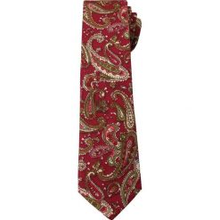 Oryginalny Krawat Męski- 6 cm - Alties, Wzór Paisley KRALTS0133. Krawaty męskie Alties, bez wzorów, z tkaniny, eleganckie. Za 39,00 zł.