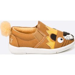 Emu Australia - Tenisówki dziecięce lion skate. Szare buty sportowe dziewczęce marki EMU Australia, z materiału. W wyprzedaży za 89,90 zł.