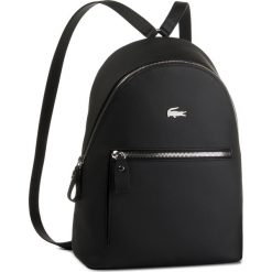 Plecak LACOSTE - Backpack NF2773DC Black 000. Czarne plecaki damskie Lacoste, bez wzorów, ze skóry ekologicznej, eleganckie. W wyprzedaży za 549,00 zł.