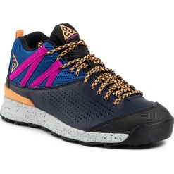 Buty NIKE - Okwahn II 525367 400 Obsidian/Fuel Orange. Niebieskie buty sportowe męskie Nike, ze skóry ekologicznej, bez zapięcia, do biegania. W wyprzedaży za 359,00 zł.