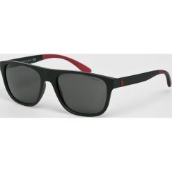 Polo Ralph Lauren - Okulary PH4131. Czarne okulary przeciwsłoneczne damskie Polo Ralph Lauren, prostokątne. Za 519,90 zł.