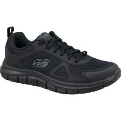 Skechers Track-Scloric 52631-BBK 48,5 Czarne. Czarne buty sportowe męskie Skechers, z syntetyku, bez zapięcia, do biegania. W wyprzedaży za 199,99 zł.