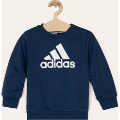 Adidas Performance - Bluza dziecięca 104-176 cm. Niebieskie bluzy chłopięce adidas Performance, z nadrukiem, z elastanu, bez rękawów, bez kaptura. W wyprzedaży za 139,90 zł.