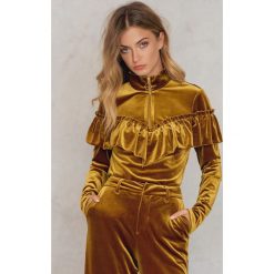 Bluzy rozpinane damskie: Gestuz Bluza Locklyn – Yellow,Gold