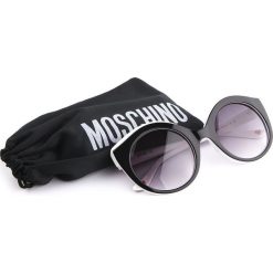 Okulary przeciwsłoneczne Moschino. Czarne okulary przeciwsłoneczne damskie eleganckie. Za 299,00 zł.