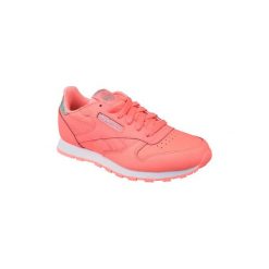 Buty Dziecko Reebok Sport Classic Leather BS8981. Różowe trampki dziewczęce Reebok Sport, bez wzorów, bez zapięcia. Za 169,99 zł.