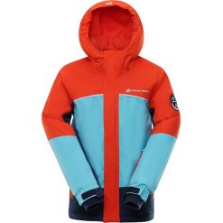 ALPINE PRO kurtka chłopięca SARDARO 2 164/170 niebieska. Niebieskie kurtki chłopięce w paski, sportowe. Za 509,00 zł.