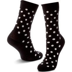 Skarpetki męskie: Skarpety Wysokie Unisex HAPPY SOCKS – DO01-909 Czarny