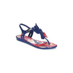 Sandały Melissa SOLAR II WESTWOOD. Niebieskie sandały damskie Melissa, bez wzorów, bez obcasa, bez zapięcia. Za 455,20 zł.