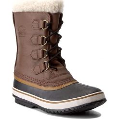 Śniegowce SOREL - 1964 Pac T NM1439 Hickory/Black 228. Pomarańczowe śniegowce męskie marki Sorel, bez zapięcia. W wyprzedaży za 369,00 zł.