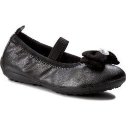 Baleriny GEOX - J Piuma Ball G J44B0G 000KP C9999 S Black. Czarne baleriny dziewczęce marki Geox, z materiału. W wyprzedaży za 169,00 zł.