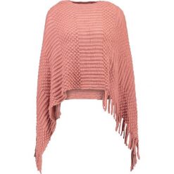 Poncza: Kaffe EMILY Ponczo rose blush