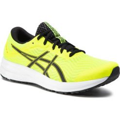 Buty ASICS - Patriot 12 1011A823 Safety Yellow/Black 750. Żółte buty sportowe męskie Asics, z tworzywa sztucznego, bez zapięcia, do biegania. Za 229,00 zł.