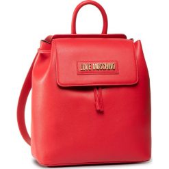 Plecak LOVE MOSCHINO - JC4265PP0AKM0500 Rosso. Czerwone plecaki damskie Love Moschino, bez wzorów, ze skóry ekologicznej, klasyczne. W wyprzedaży za 609,00 zł.
