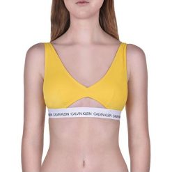 Calvin Klein KW0KW00586 High Apex Triangle-R CK Logo KW0KW00586 -707 Habanero Gold (rozmiar S). Stroje kąpielowe damskie Calvin Klein, s, bez wzorów, eleganckie. W wyprzedaży za 148,00 zł.
