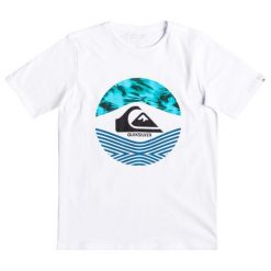 Quiksilver Koszulka Chłopięca Stomped On Ss 140 Biała. Białe t-shirty chłopięce Quiksilver, bez wzorów, z krótkim rękawem. Za 69,00 zł.