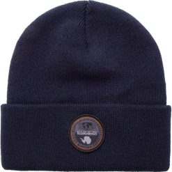 Czapka NAPAPIJRI - Fulton N0YHXW Blue Marine 176. Niebieskie czapki męskie marki Napapijri, bez wzorów, z materiału, marine. W wyprzedaży za 139,00 zł.