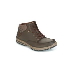 Buty Skechers GARTON MEN USA. Pomarańczowe trampki męskie Skechers, bez wzorów, bez zapięcia. Za 319,20 zł.