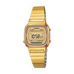 Zegarki damskie: Zegarek Casio Zegarek damski Retro złoty (LA670WEGA-9EF)