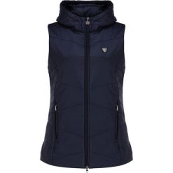 Kamizelka EA7 Emporio Armani 6GTQ02 TN88Z 1554. Niebieskie kamizelki damskie EA7 Emporio Armani, xs, bez wzorów, z poliamidu, bez kaptura. W wyprzedaży za 449,00 zł.