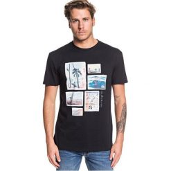 Quiksilver Męska koszulka Isla nd Location Ss Black EQYZT05480-KVJ0 (rozmiar M). Czarne koszulki męskie Quiksilver, m, bez wzorów, z materiału, sportowe, bez kołnierzyka, bez rękawów. Za 123,00 zł.
