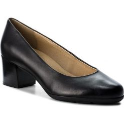 Półbuty GEOX - D Anny A M.B D745VB 00085 C9999 Black. Szare półbuty damskie skórzane marki Geox. W wyprzedaży za 299,00 zł.