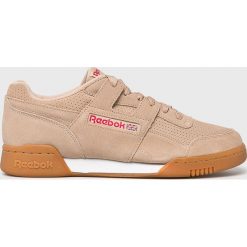 Reebok Classic - Buty Workout Plus. Brązowe buty sportowe męskie marki Reebok Classic, ze skóry, na sznurówki, reebok classic. W wyprzedaży za 319,90 zł.