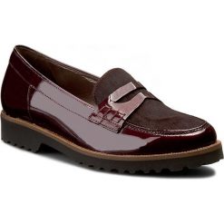 Creepersy damskie: Półbuty GABOR - 51.413.95 Merlot