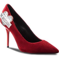 Szpilki: Szpilki LOVE MOSCHINO – JA10039C16IFX500 Rosso