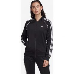Adidas Originals SST Bluza Czarny. Czarne bluzy damskie adidas Originals, bez wzorów, z elastanu, bez rękawów, bez kaptura. Za 266,95 zł.