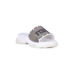 Klapki Fornarina BLACK SLIPPER. Czarne klapki damskie Fornarina, bez wzorów, bez obcasa. Za 295,72 zł.