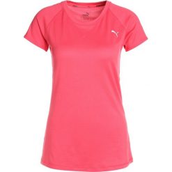 Puma EPIC TEE Tshirt z nadrukiem paradise pink heather. Pomarańczowe topy sportowe damskie marki Puma, xs, z nadrukiem, z elastanu. W wyprzedaży za 135,20 zł.