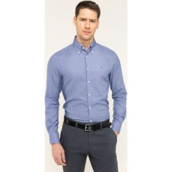 Koszula Tommy Hilfiger Tailored Dobby TT0TT06638. Białe koszule męskie Tommy Hilfiger Tailored, m, bez wzorów, z bawełny, casualowe, bez kołnierzyka, bez rękawów. W wyprzedaży za 199,00 zł.