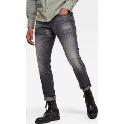 G-Star Raw - Jeansy 3301. Czarne jeansy męskie G-Star RAW, bez wzorów, retro. Za 469,90 zł.