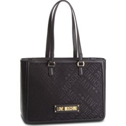 Torebka LOVE MOSCHINO - JC4019PP17LC100A Jacquard. Czarne torebki klasyczne damskie marki Love Moschino, ze skóry ekologicznej. Za 799,00 zł.