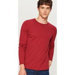 Lekki sweter - Czerwony. Czerwone swetry klasyczne męskie marki Reserved, m. Za 69,99 zł.