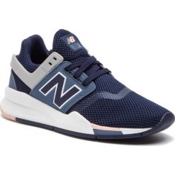 Sneakersy NEW BALANCE - WS247TRF Granatowy. Niebieskie półbuty damskie New Balance, ze skóry ekologicznej. W wyprzedaży za 269,00 zł.
