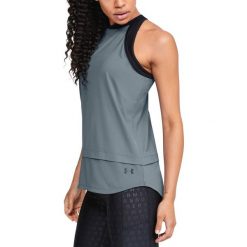 Under Armour Sport Podkoszulek Szary. Szare podkoszulki damskie Under Armour, s, bez wzorów, z elastanu, bez kołnierzyka. Za 119,95 zł.