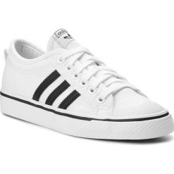 Buty adidas - Nizza CQ2333 Ftwwht/Cblack/Ftwwht. Białe buty sportowe damskie Adidas, bez wzorów, z gumy, sportowe. Za 299,00 zł.